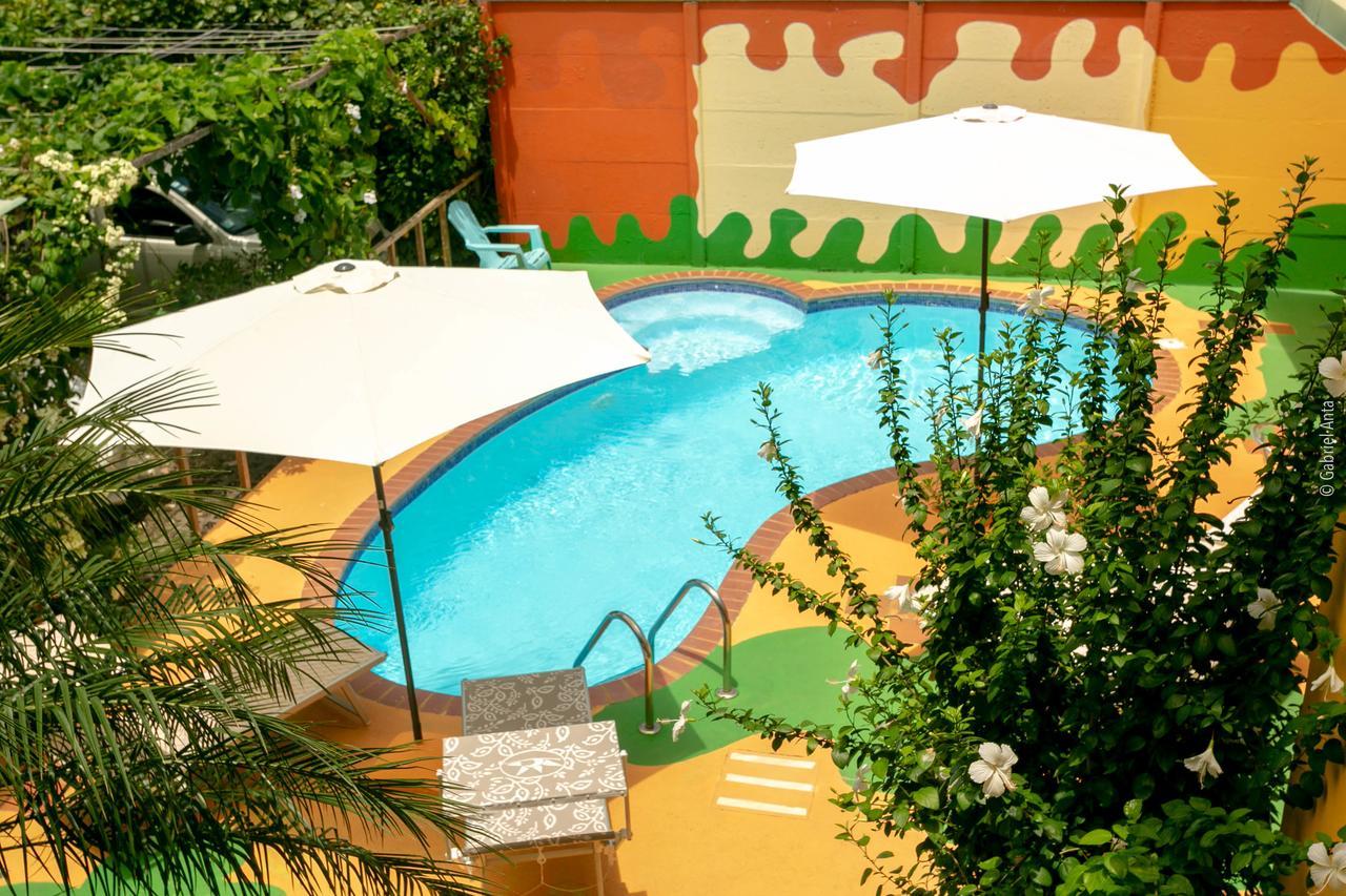 Hotel Boutique La Casa De Las Flores Cahuita Exteriör bild